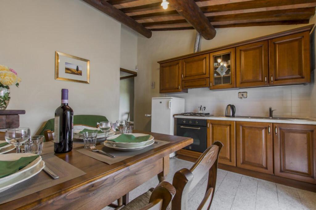 Agriturismo Podere La Casaccia Poppi Bagian luar foto