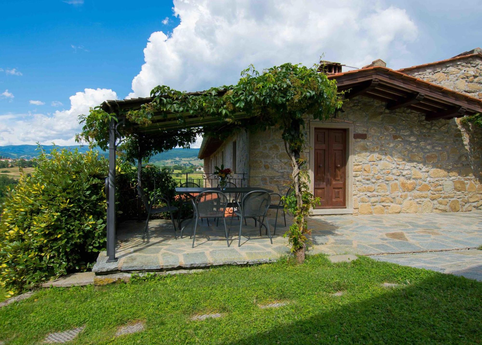 Agriturismo Podere La Casaccia Poppi Bagian luar foto