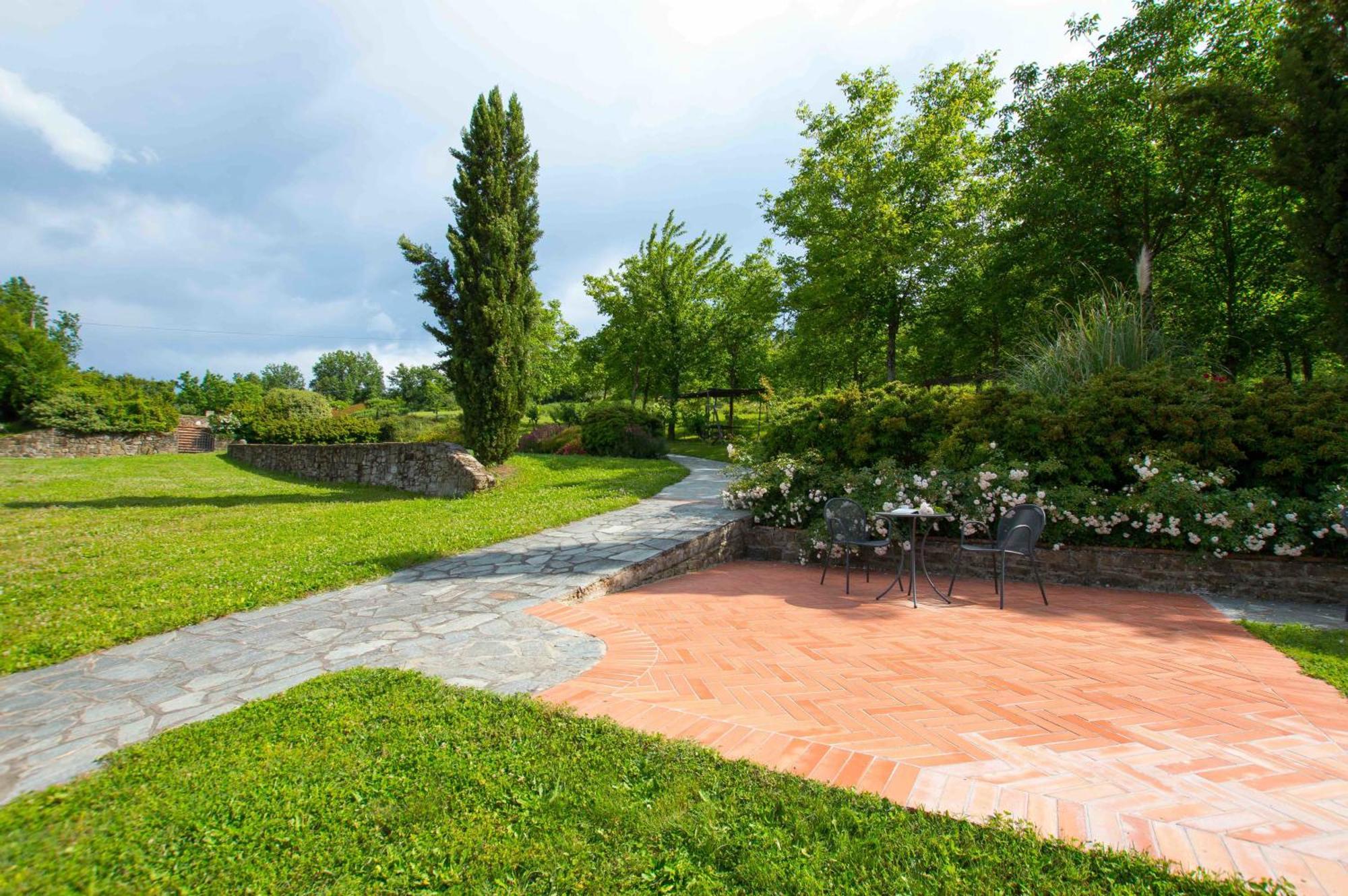 Agriturismo Podere La Casaccia Poppi Bagian luar foto
